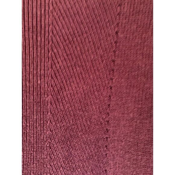 Talbots Warm, Cozy Womens XS Burgundy Knit Sweater Tunic XS - Picture 7 of 10